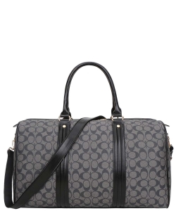 Luxury Duffel Bags 008-8755 BLACK